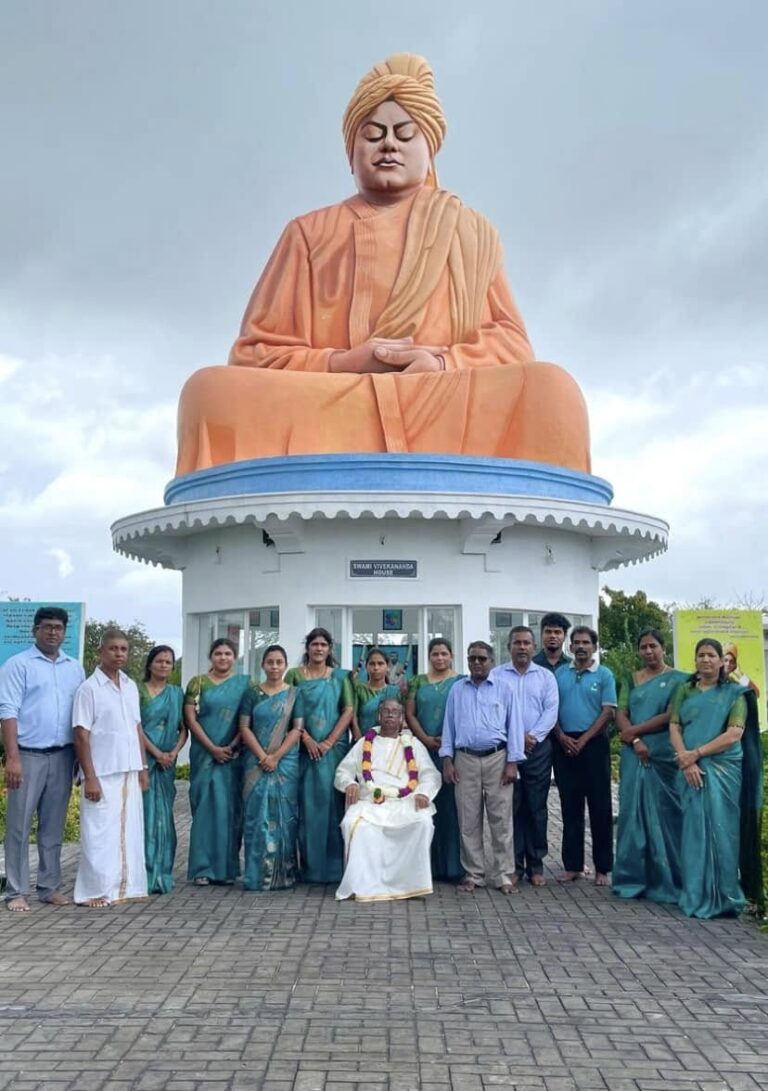 விவேகானந்த பூங்காவில் பகவான் ஸ்ரீ ராமகிருஷ்ணரின் 190வது பிறந்த நாள் விழா