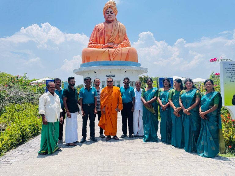 Rahula Himi Bagawanthalawa Thero அவர்கள் 2025 மார்ச் 26ஆம் தேதி மட்டக்களப்பு விவேகானந்த பூங்காவிற்கு வருகை தந்தார்